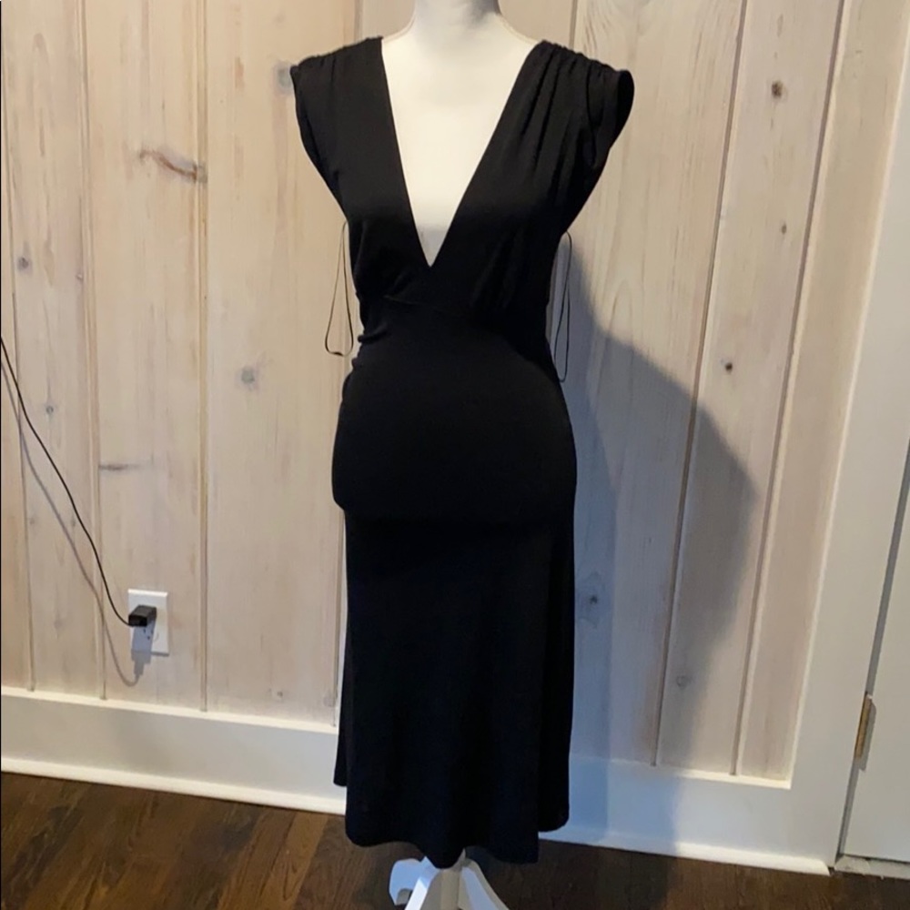 Diane Von Furstenberg Black Dress